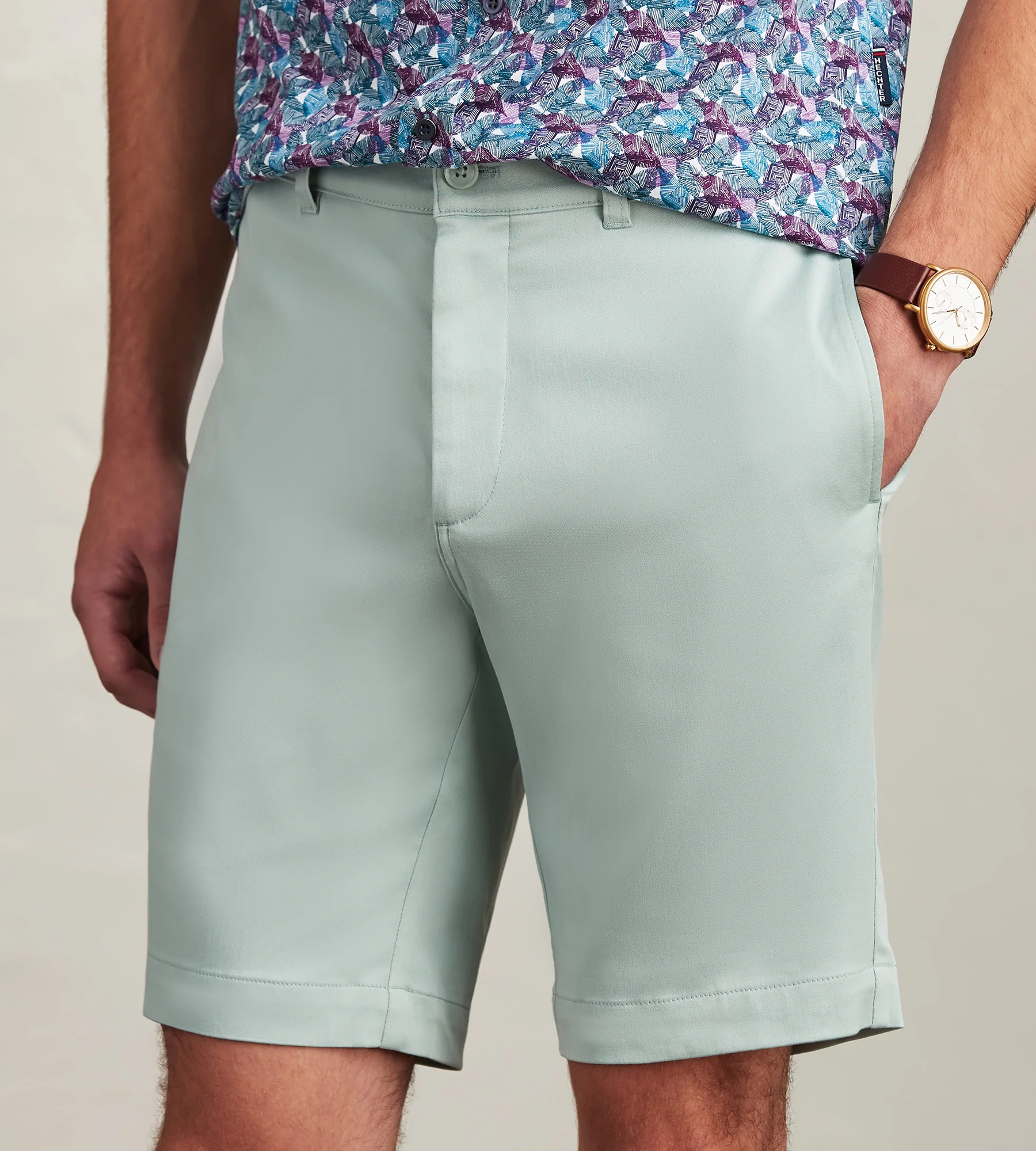Modern Fit Performance Stretch Chino Shorts
