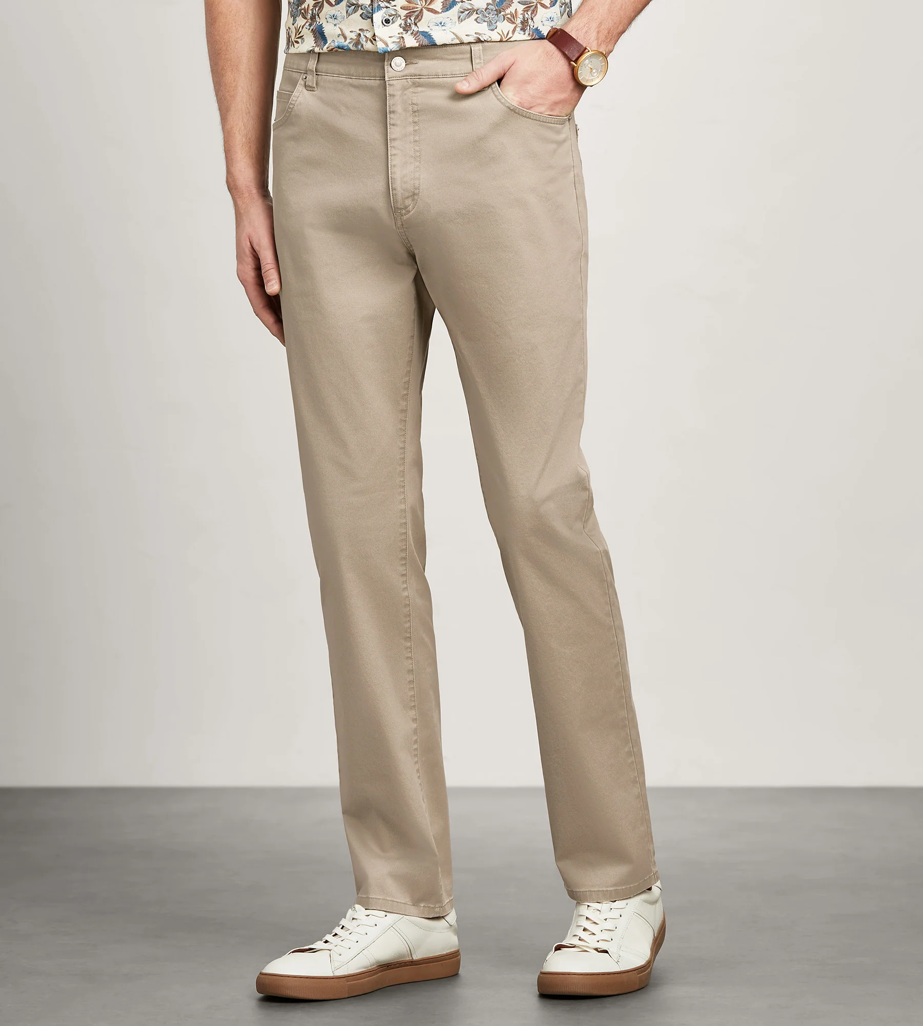 Modern Fit Stretch 5 Pocket Casual Pants