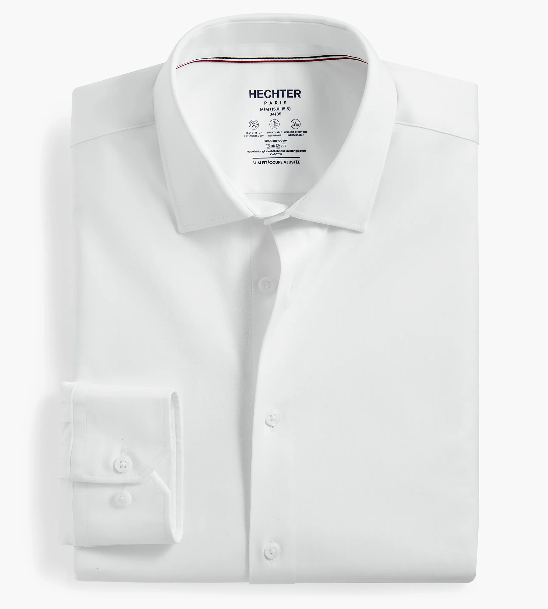 Slim Fit 360° Stretch Knit Non-Iron Soft Touch Jersey Dress Shirt