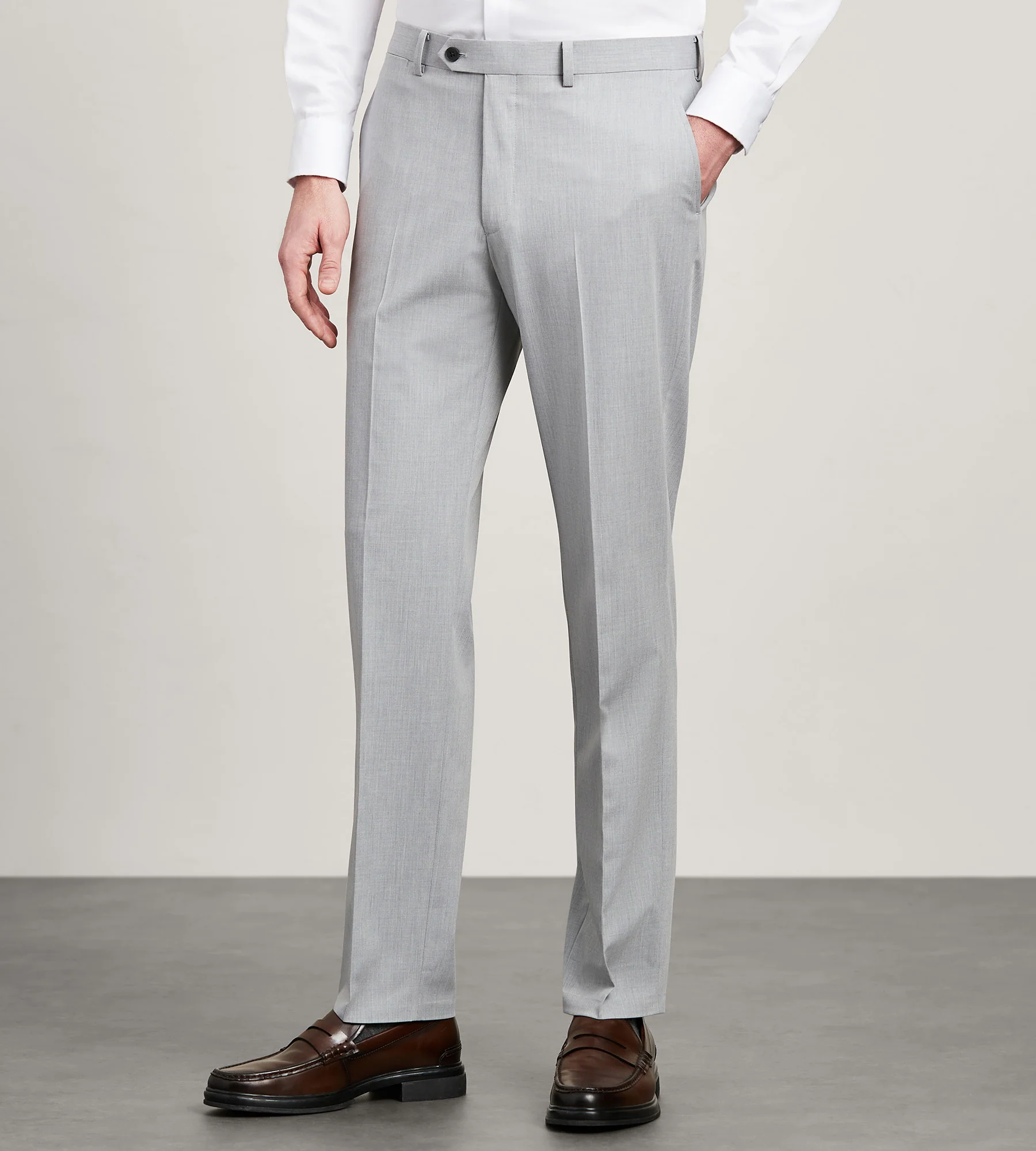 Modern Fit 360° Stretch Black Suit Separate Pants