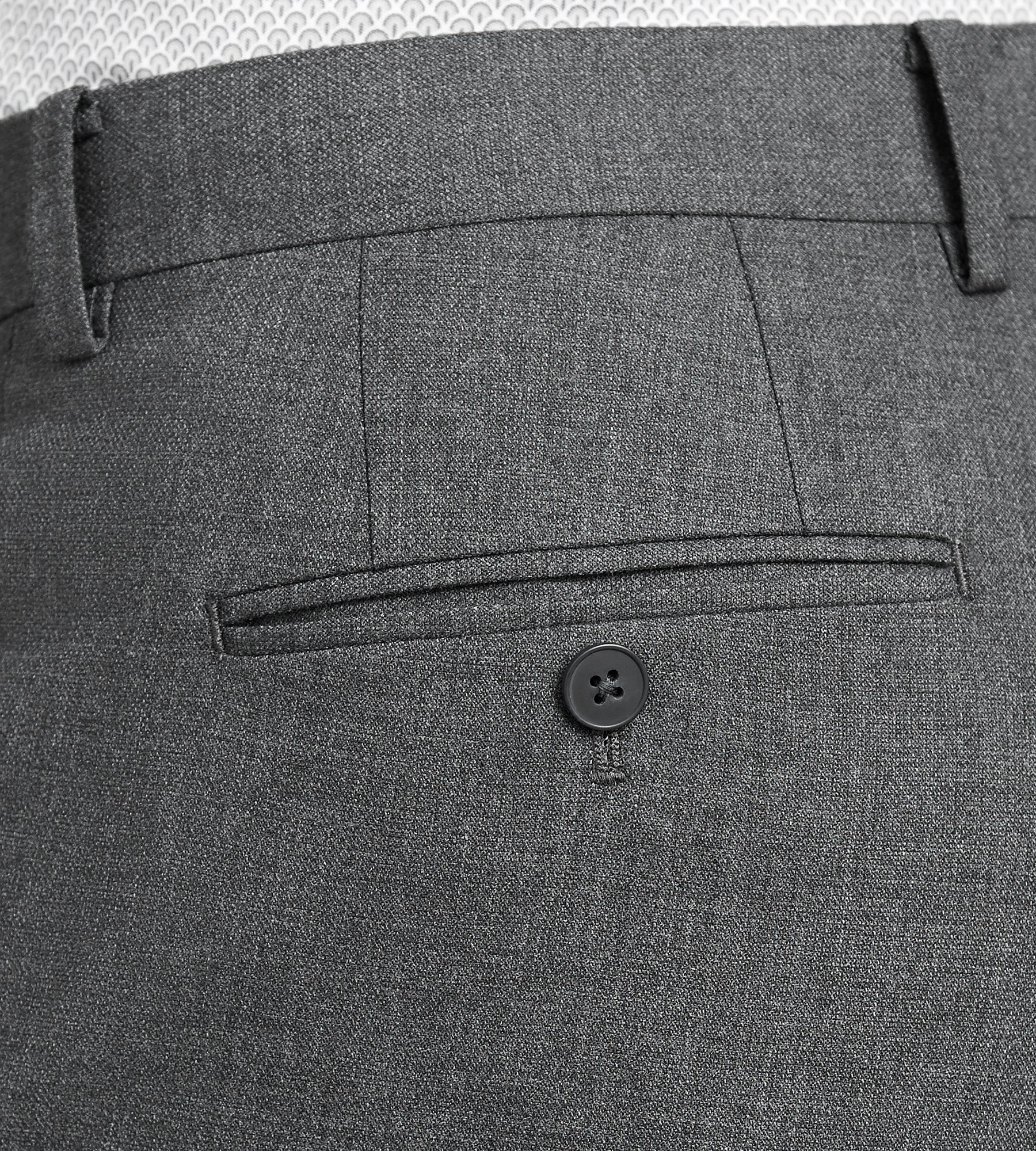 Modern Fit 360° Stretch Black Suit Separate Pants