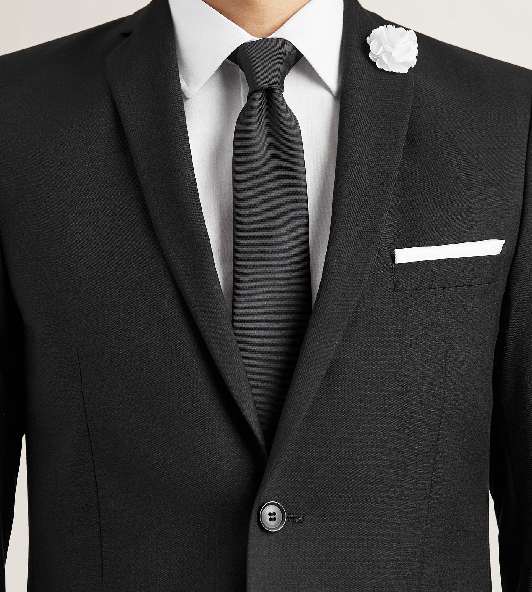 Modern Fit Solid Suit