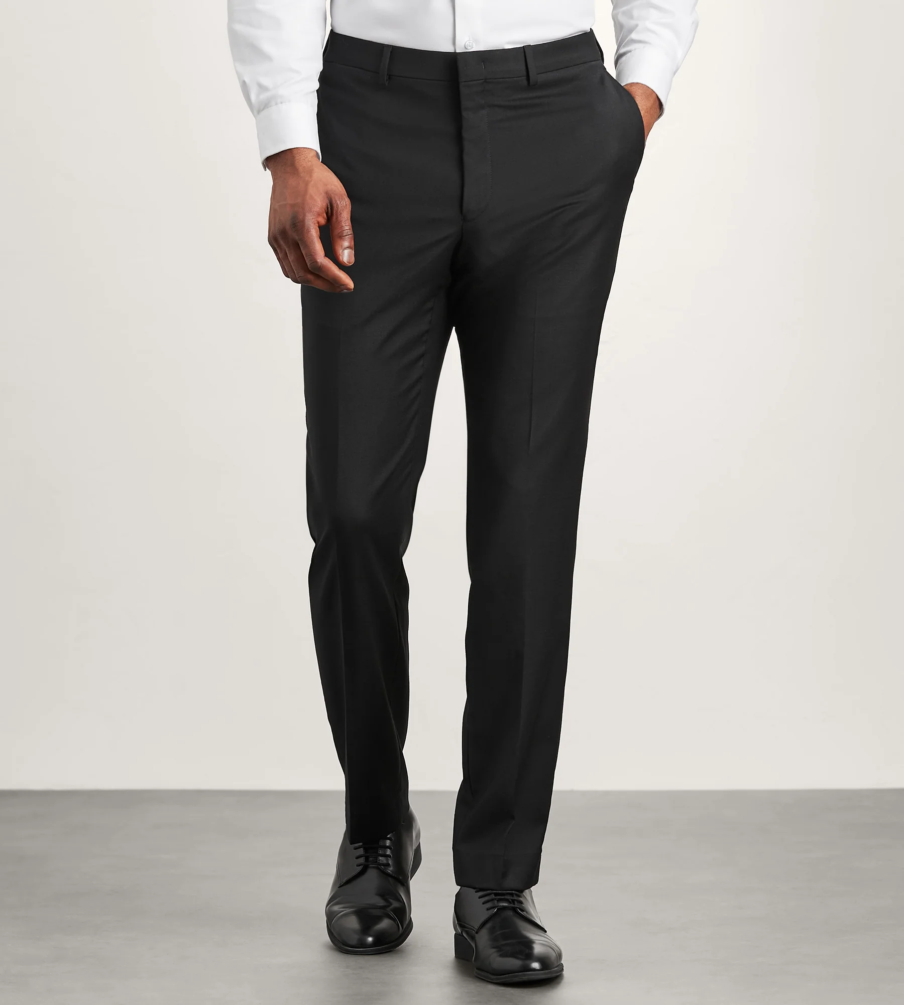 Modern Fit Wool Suit Pants