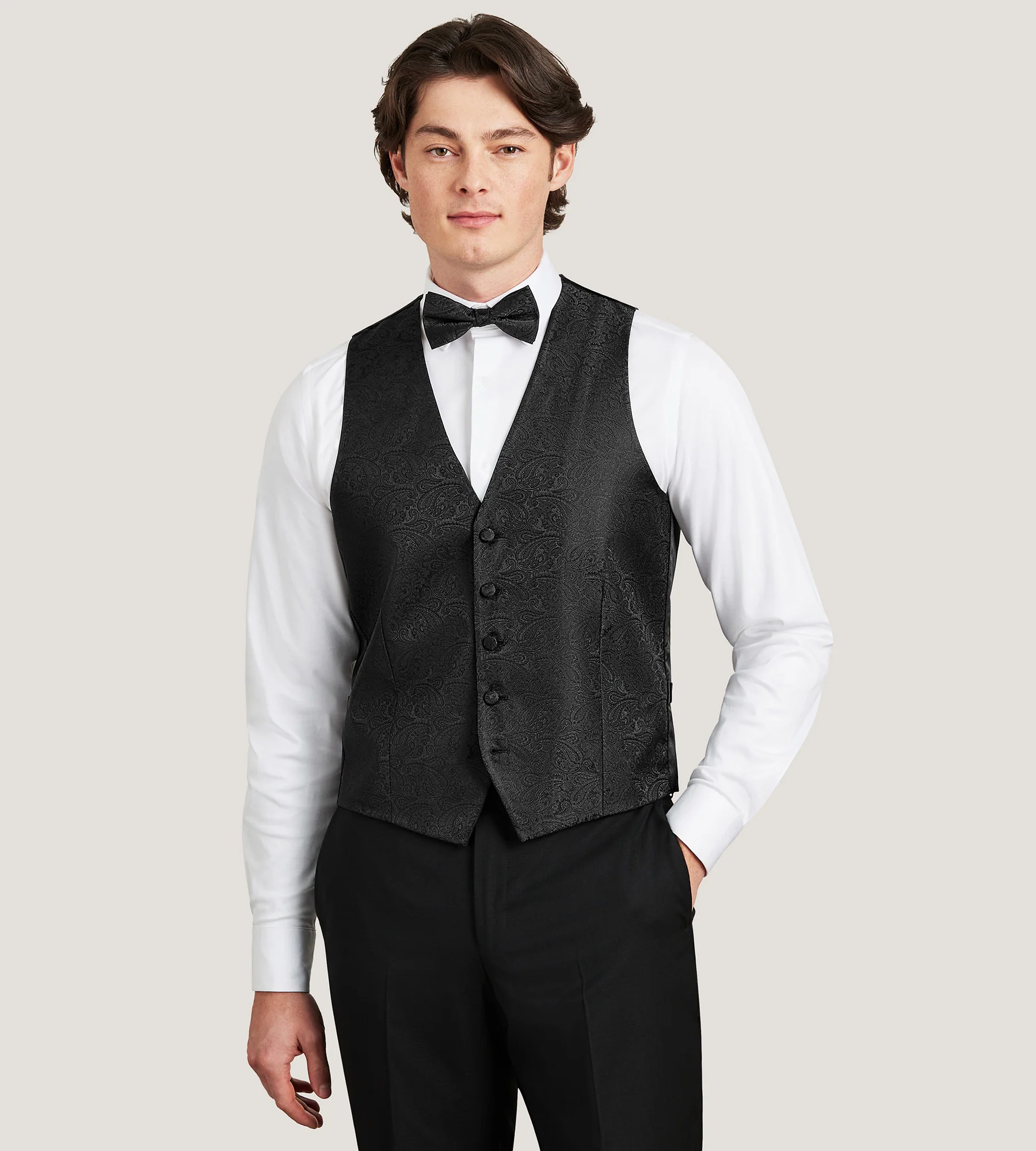 Paisley Tonal Suit Vest