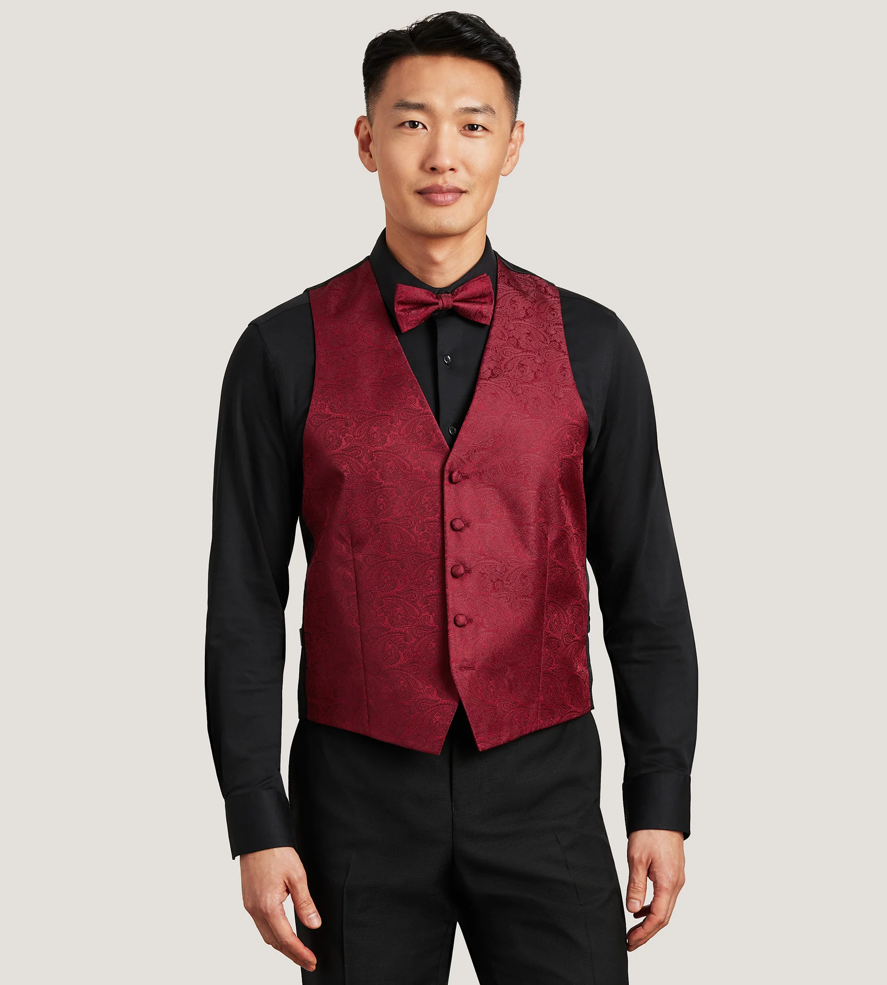 Paisley Tonal Suit Vest