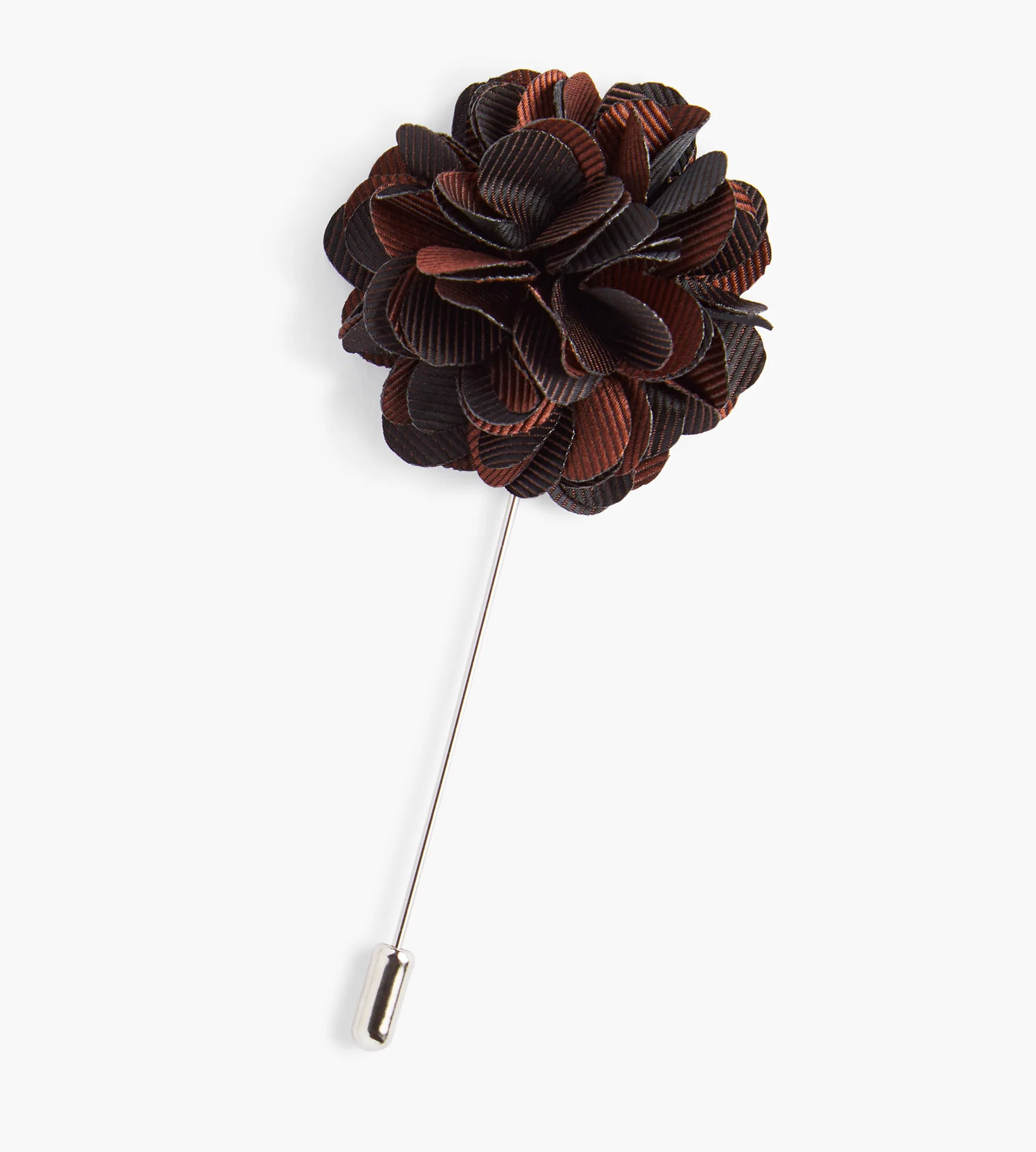 Solid Flower Lapel Pin